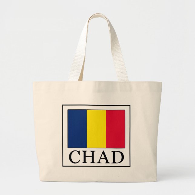 Chad Large Tote Bag (Front)