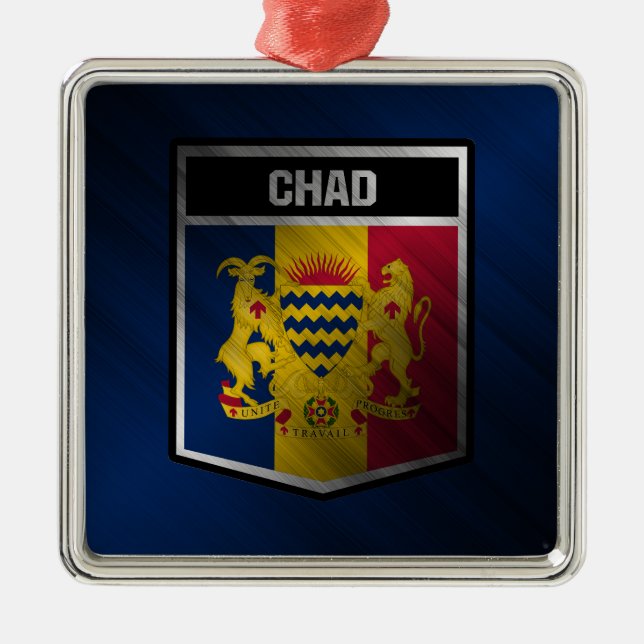 Chad Metal Tree Decoration (Front)