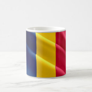 Chad - Waving Flag - Coffee Mug