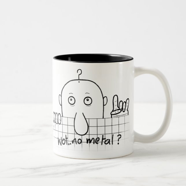 Chad Wot No Metal Mug (Right)