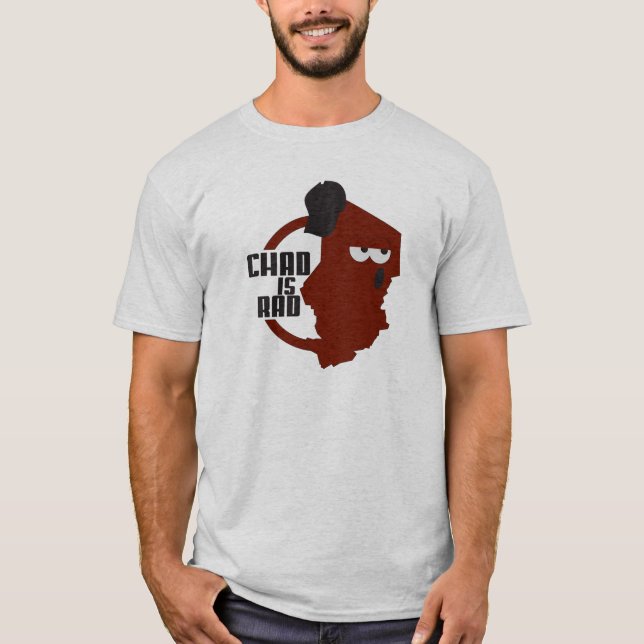 ChadisRad.com Main Logo T-Shirt (Front)