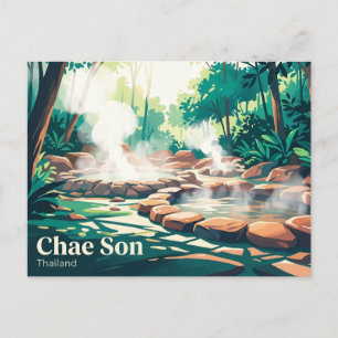 Chae Son National Park Thailand Postcard