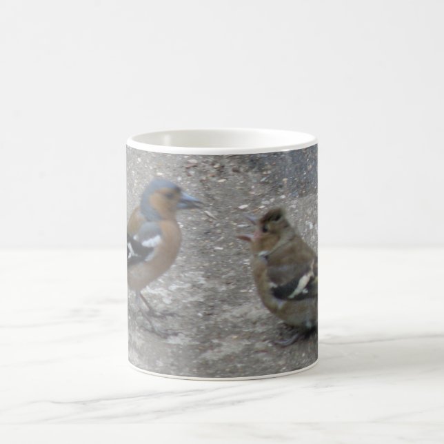 Chaffinch Feed Me Mug (Center)