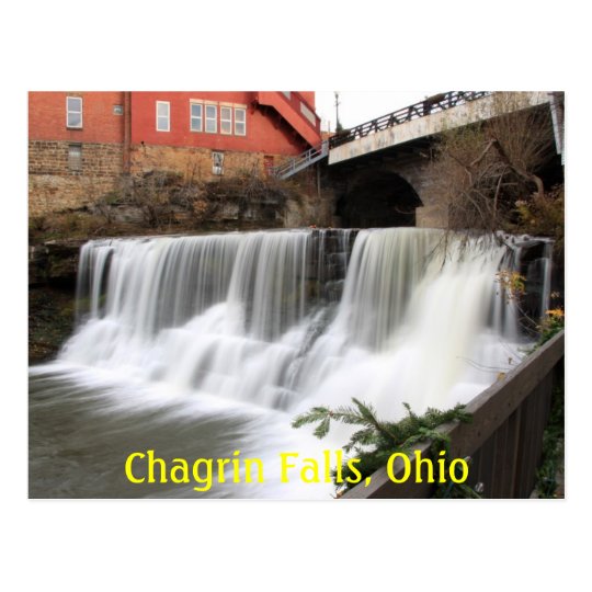 Chagrin Falls postcard