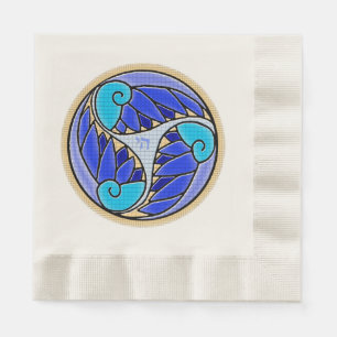 Chai Art Nouveau Mosaic  Napkin