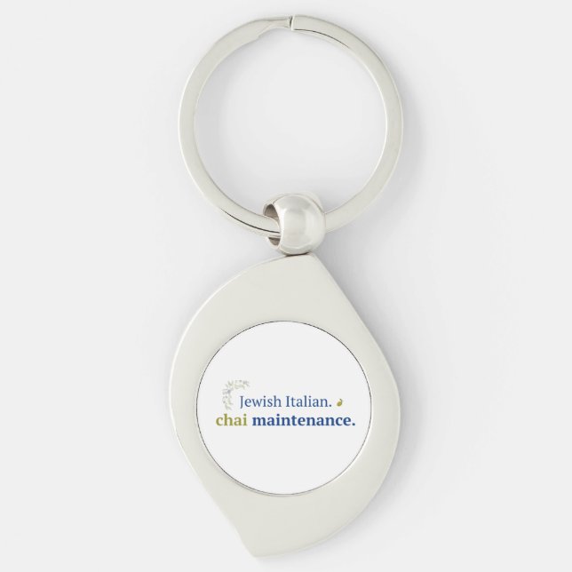 Chai Maintenance keychain (Front)