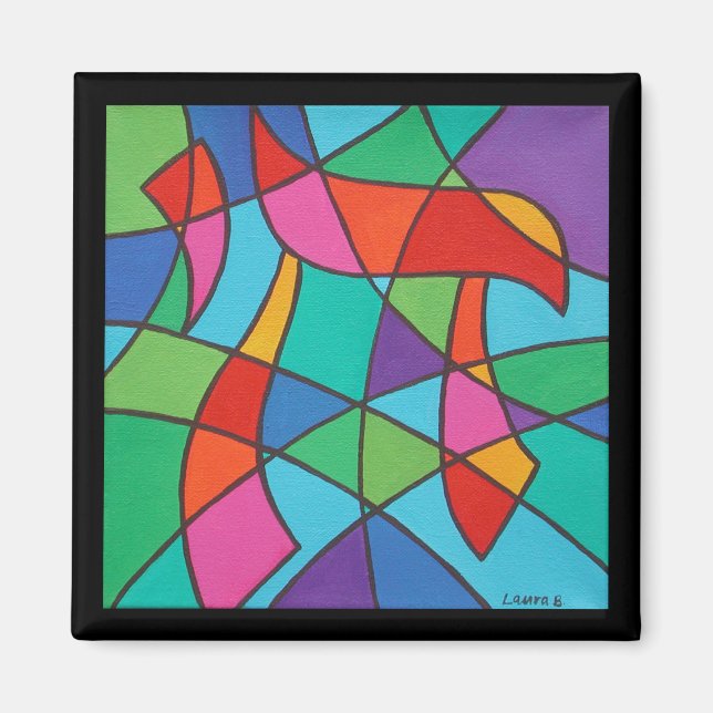 Chai Mosaic I Magnet (Front)