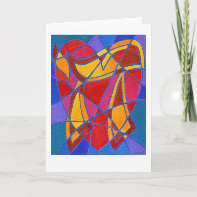 Chai Mosaic IV Card (Front)