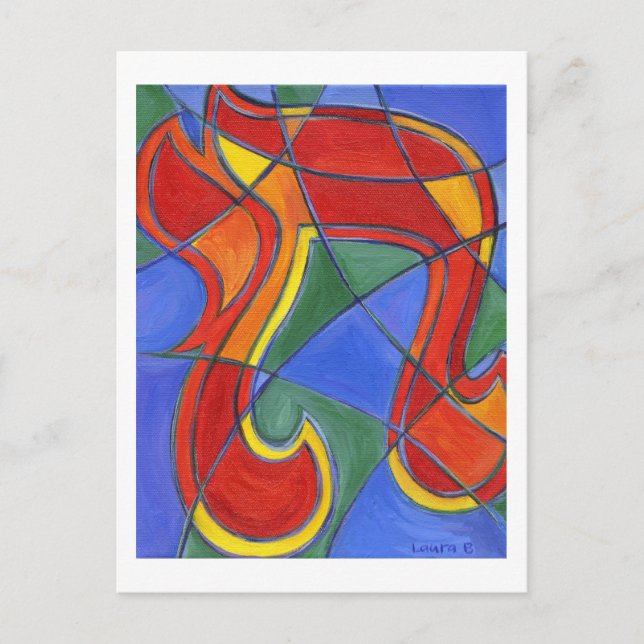 Chai Mosaic Postcard (Front)