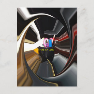 Chai My Life lovely Inspired DIY Ideas for Life Postcard