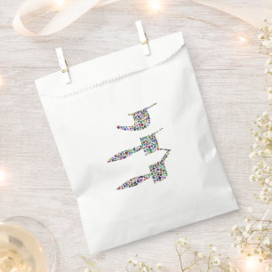 Chai symbol made with Gemstones in All Colours Favour Bags