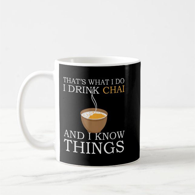 Chai Tea Chai Tea Masala Chai Tea Chai Tea Latte C Coffee Mug (Left)