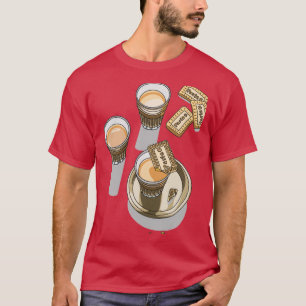 chai tea with parle g T-Shirt
