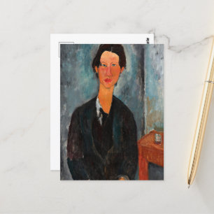 Chaim Soutine by Amedeo Modigliani Postcard