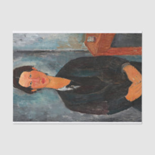 Chaim Soutine by Amedeo Modigliani Tissue Paper