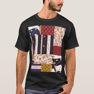 Chain Baroque Rope Geometric Pattern T-Shirt