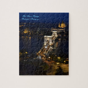 Chain Bridge at Night Jigsaw Puzzle
