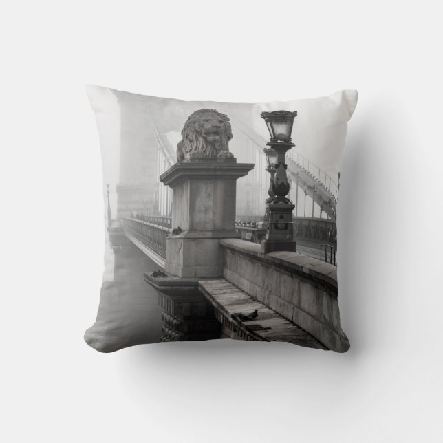CHAIN BRIDGE, BUDAPEST CUSHION (Front)