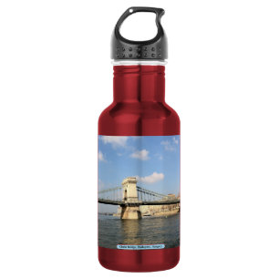 Chain Bridge, Budapest, Hungary 532 Ml Water Bottle