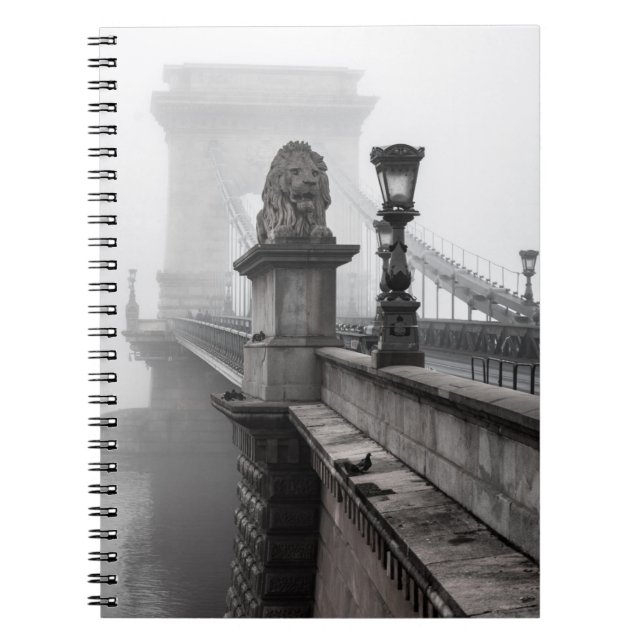 CHAIN BRIDGE, BUDAPEST NOTEBOOK (Front)