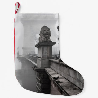 CHAIN BRIDGE, BUDAPEST SMALL CHRISTMAS STOCKING