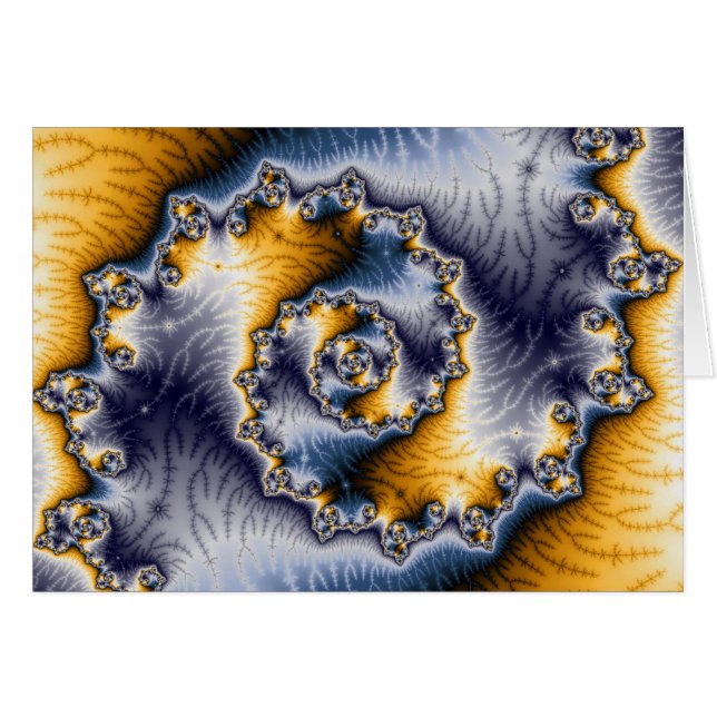 Chain Fractal Art (Front Horizontal)