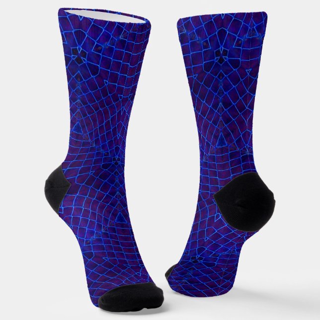 Chain link Crew Socks (Angled)