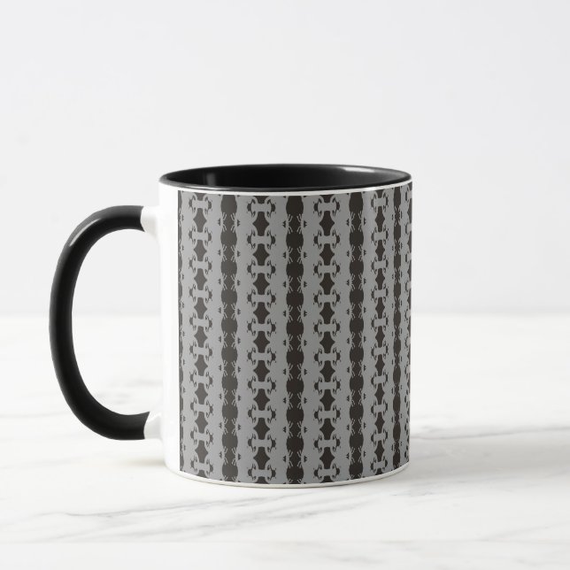 Chain Link Design Mug (Left)