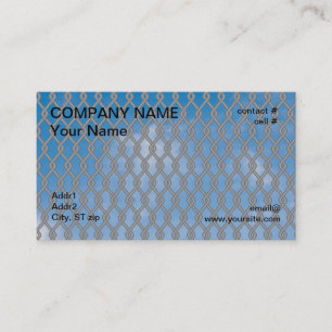 Chain link fence business card
