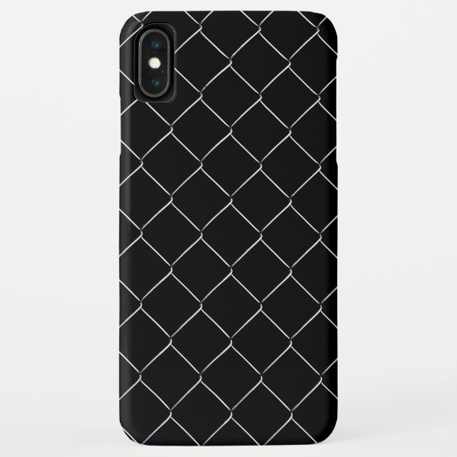 Chain Link Fence Cool Pattern Case-Mate iPhone Case (Back)