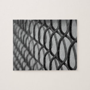 chain link fence jigsaw puzzle
