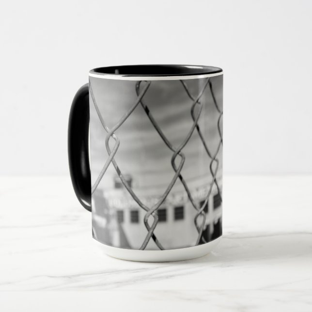 Chain Link Fence Mug (Front Left)