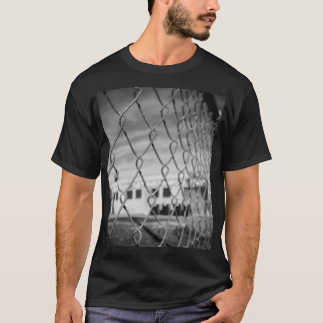 Chain Link Fence T-Shirt (Front)