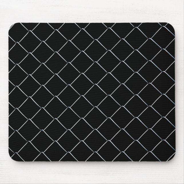 Chain Link Pattern Cool Fun Mouse Mat (Front)