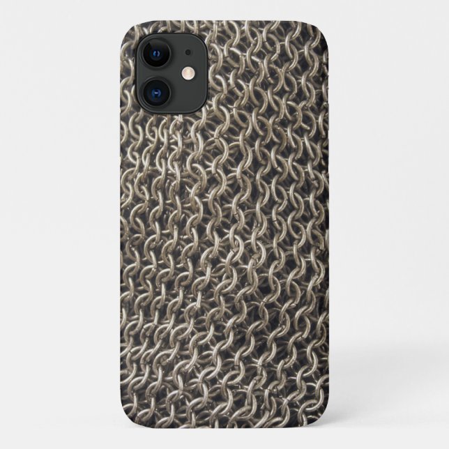 Chain Mail Background Case-Mate iPhone Case (Back)