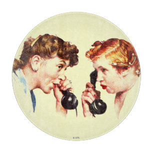 Chain of Gossip Cutting Board