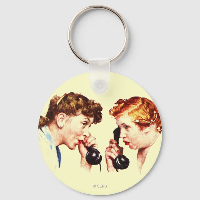 Chain of Gossip Key Ring (Front)