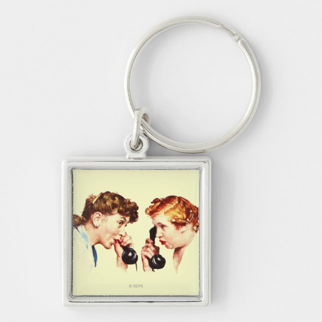 Chain of Gossip Key Ring (Front)