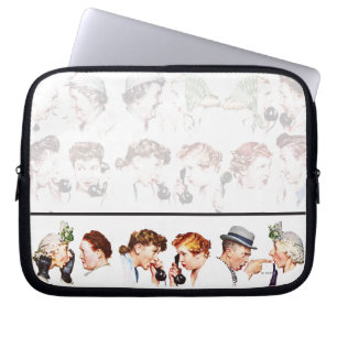 Chain of Gossip Laptop Sleeve
