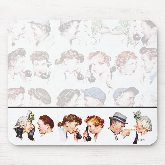 Chain of Gossip Mouse Mat (Front)