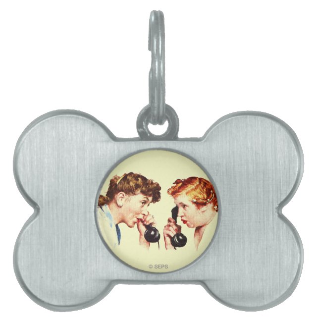 Chain of Gossip Pet ID Tag (Front)
