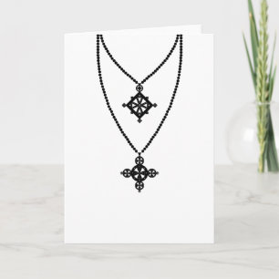 Chain & Pendant Card