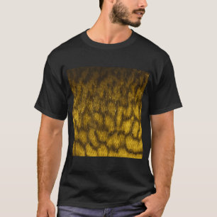Chain Pickerel Skin (Natural) Fish Scales Pattern T-Shirt