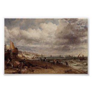 Chain Pier in Brighton by John Constable Photo Print