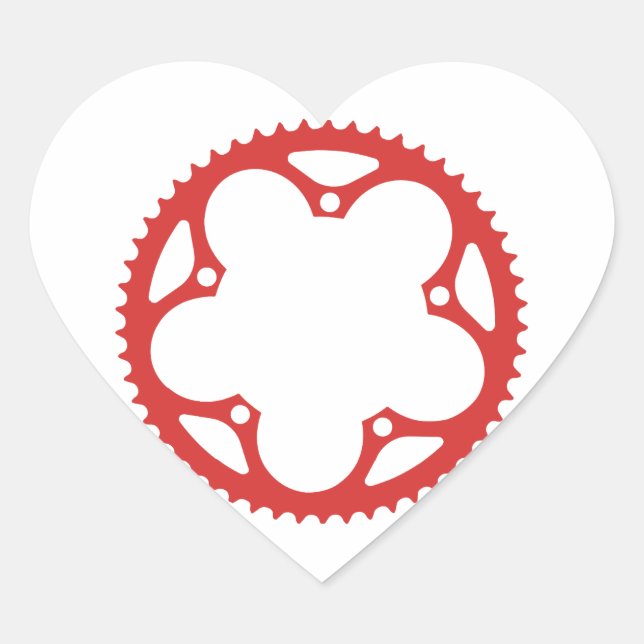 Chain Ring Heart Sticker (Front)