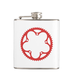 Chain Ring Hip Flask