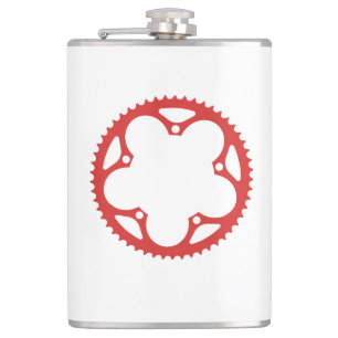 Chain Ring Hip Flask