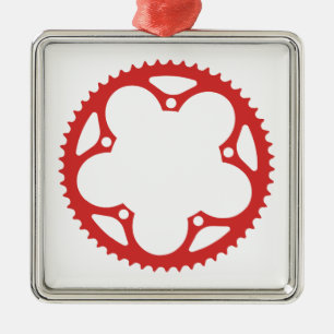 Chain Ring Metal Tree Decoration