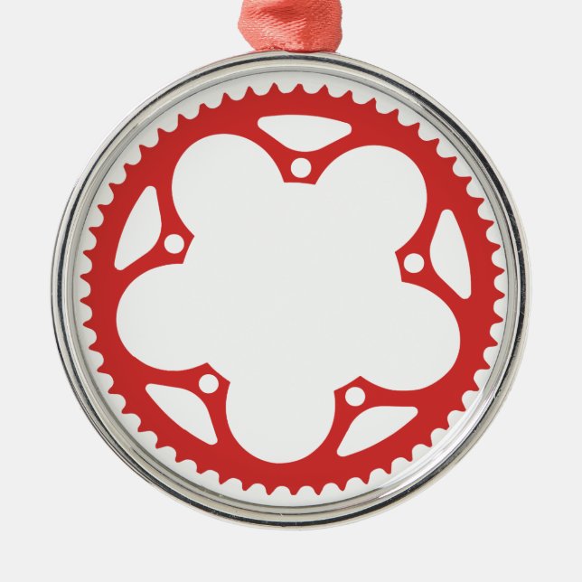 Chain Ring Metal Tree Decoration (Front)