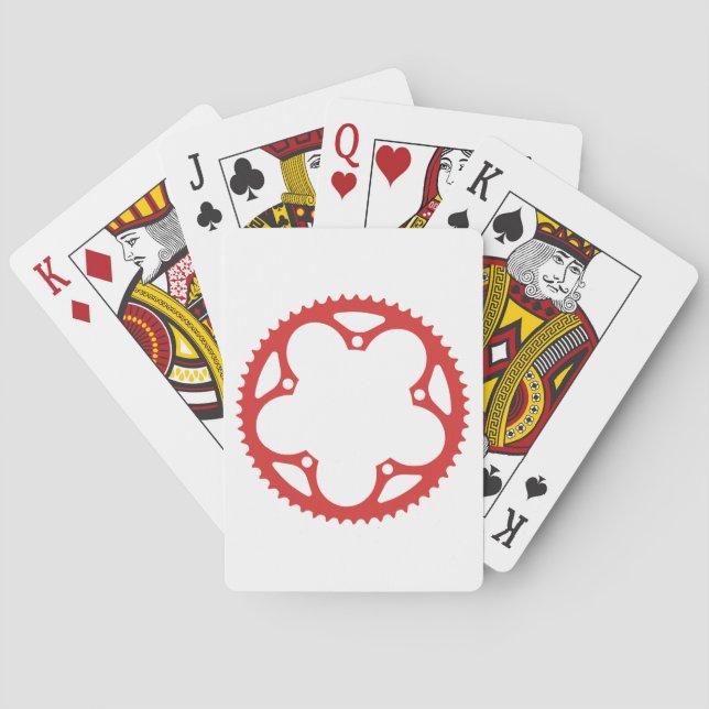 Chain Ring Playing Cards (Back)